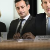 Trois nouveaux venus dans leur fonction, Sylvie Bula, commandante de la Police cantonale vaudoise, Vassilis Venizelos, conseiller d'Etat et Eric Kaltenrieder, procureur général, ont présenté le bilan 2022 en matière de criminalité dans le canton....